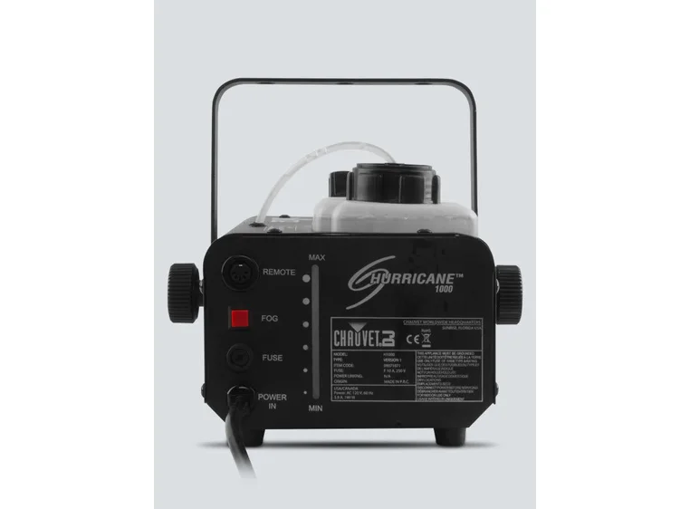 Chauvet DJ Hurricane 1000 110-230v Not auto ranging Includes WL TX 