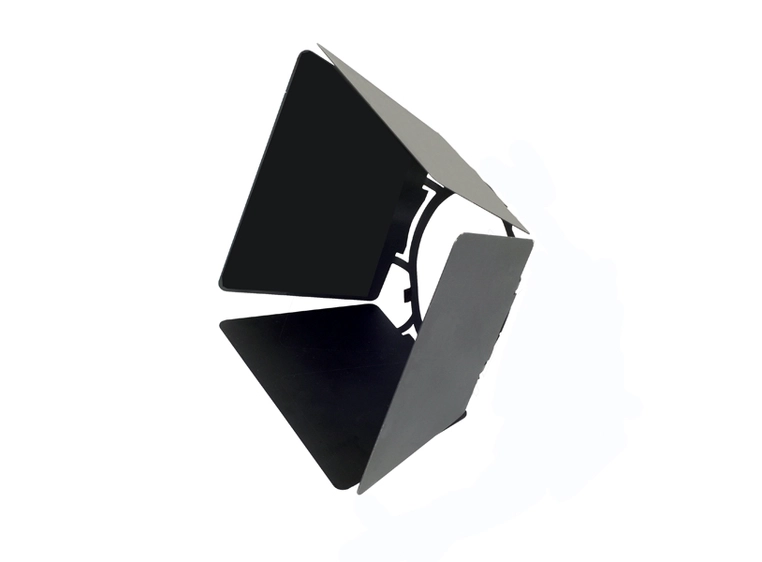 Chroma-Q låvedør, sort For Inspire serien 