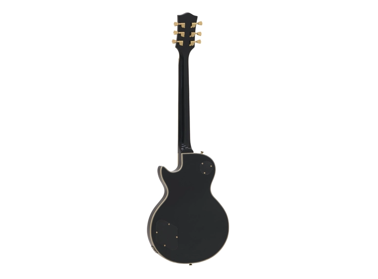 DIMAVERY LP-530 E-Guitar black/gold 