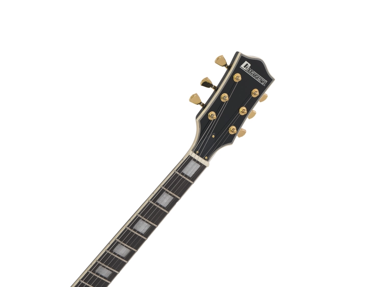 DIMAVERY LP-530 E-Guitar black/gold 