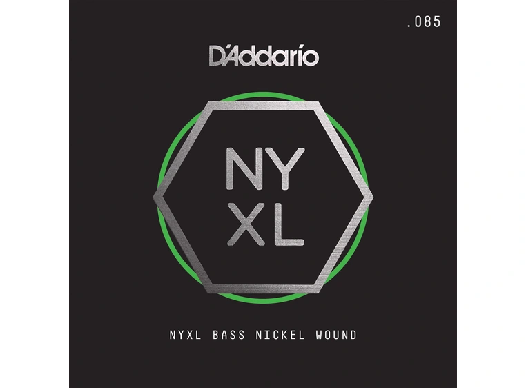 D'Addario NYXLB085T Basstreng NYXL Nickel Wound 085 Tapered Long Scale 