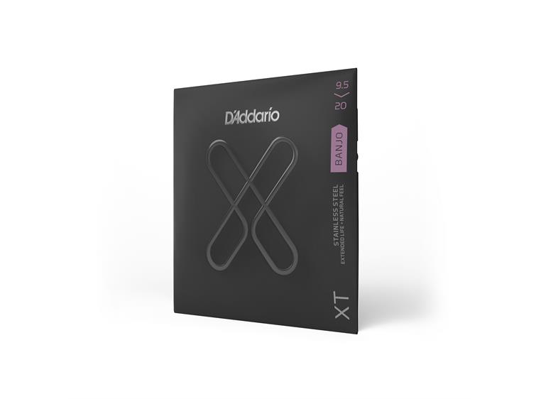 D'Addario XTJ09520 5-str. Banjo XT (0095-020) Stainless Steel
