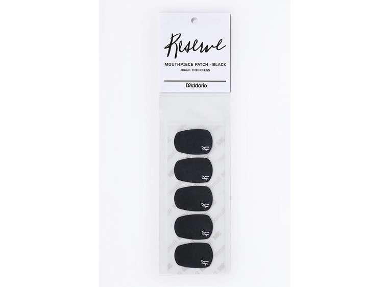D'addario Woodwinds RMP01B Reserve Mouthpiece Patch - Black (.80mm) 