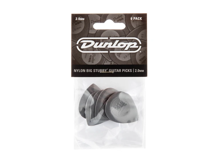 Dunlop 445P2.0 Nylon Big Stubby 6-Pack 