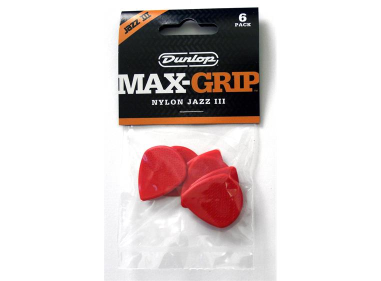 Dunlop 471P3N Nyl Max Grip JZ 6-Pack