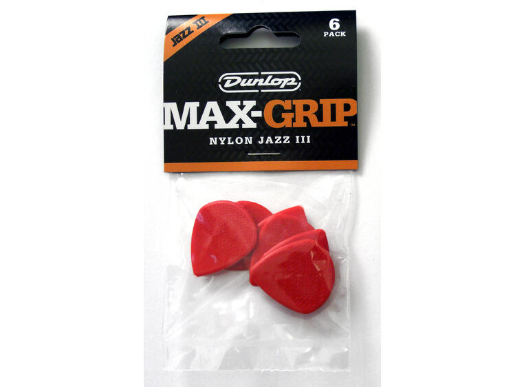 Dunlop 471P3N Nyl Max Grip JZ 6-pakning