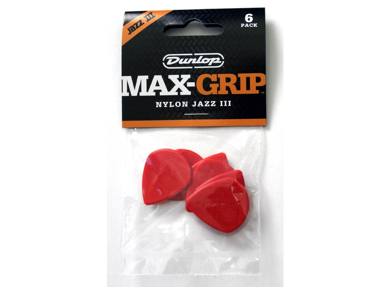 Dunlop 471P3N Nyl Max Grip JZ 6-pakning 