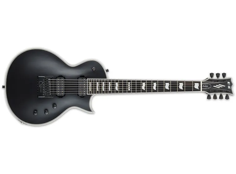 ESP E-II Eclipse-7 EverTune Black Satin 
