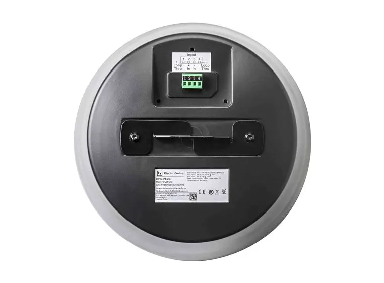 Electro-Voice EVID-P6.2B Høyttaler Pass Pendel 6" 75W/8ohm 30W/100V Sort (stk) 