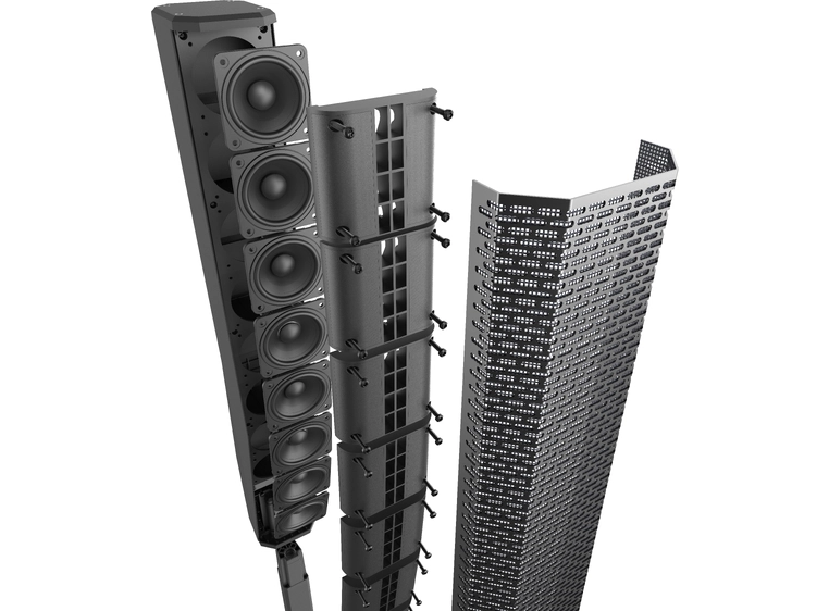 Electro-Voice Evolve50M-KB Høyttalersystem med 8 kanals Mixer Sort 