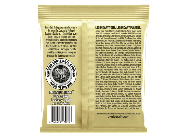 Ernie Ball EB-3003 Earthwood MediumLight (012-054) 3 Pack 