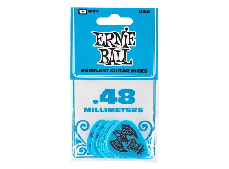 Ernie Ball EB-9181 Everlast .48-BLUE 12-pakning