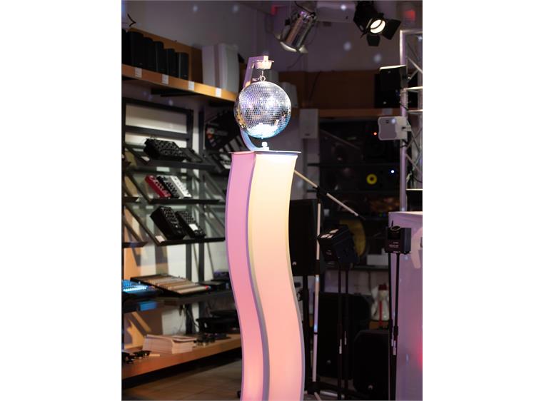 Eurolite Stand Mount with Motor for Mirror balls up to 30cm white