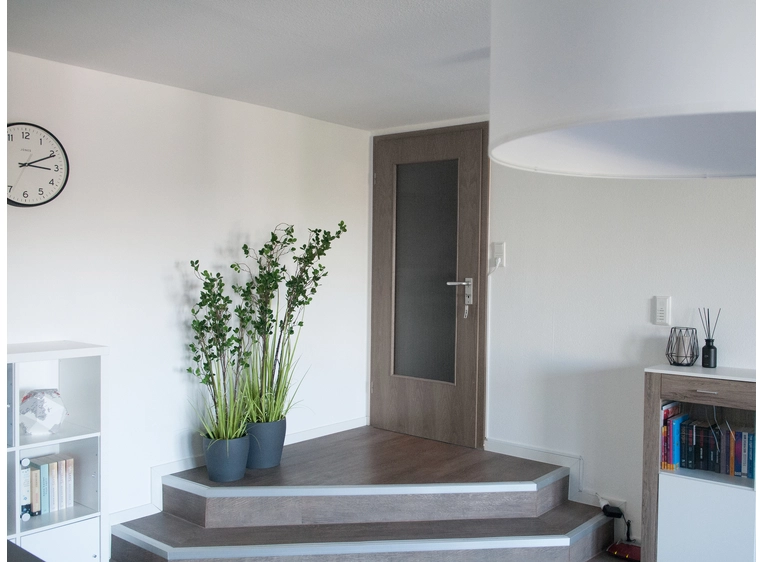 Europalms Evergreen shrub with grass artificial plant, 120cm 