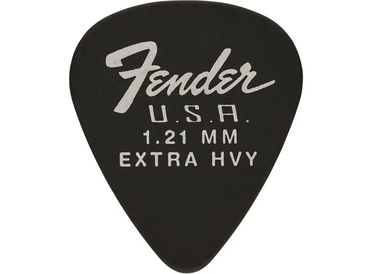 Fender 351 Dura-Tone 1.21 12-Pack, Black (12-pakning) 