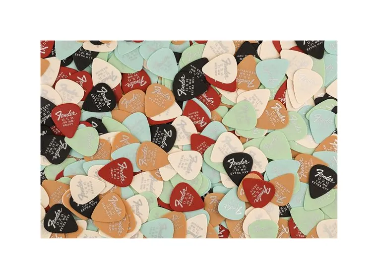 Fender 351 Dura-Tone 1.21 12-Pack, Black (12-pakning) 