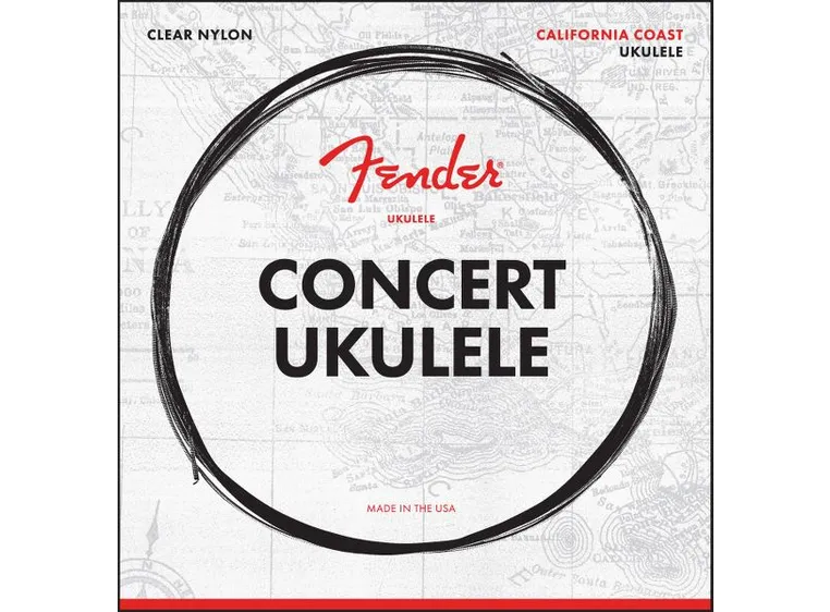 Fender Concert Ukulele Strings Set of Four 