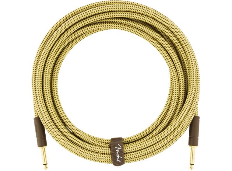 Fender Deluxe Series Instrument Cable Straight/Straight, 10', Tweed