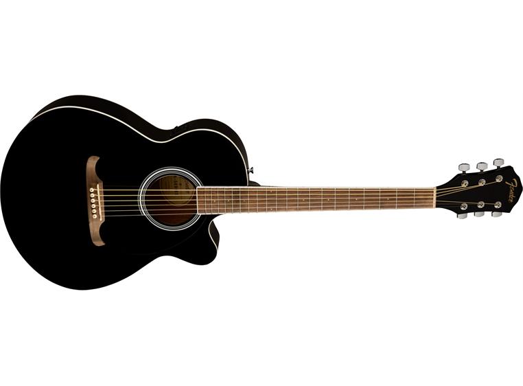 Fender FA-135CE Concert Black, Walnut fingerboard