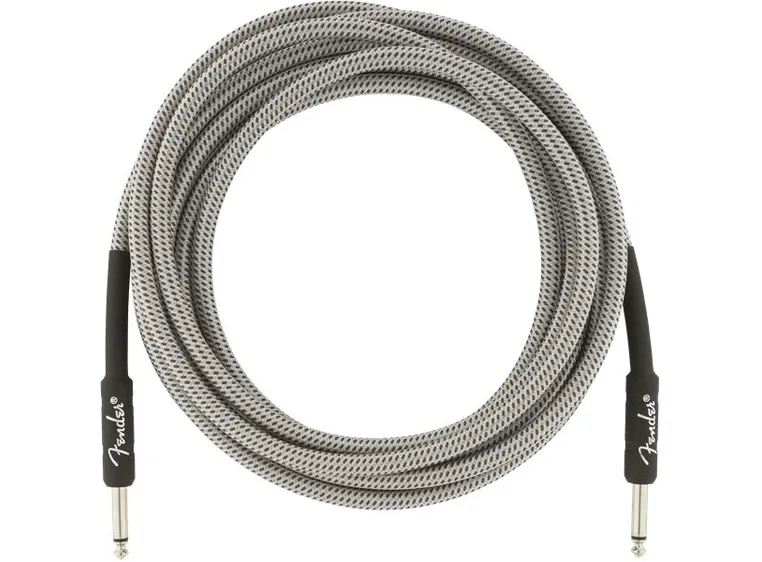 Fender Professional Instrument Cable 15', White Tweed 