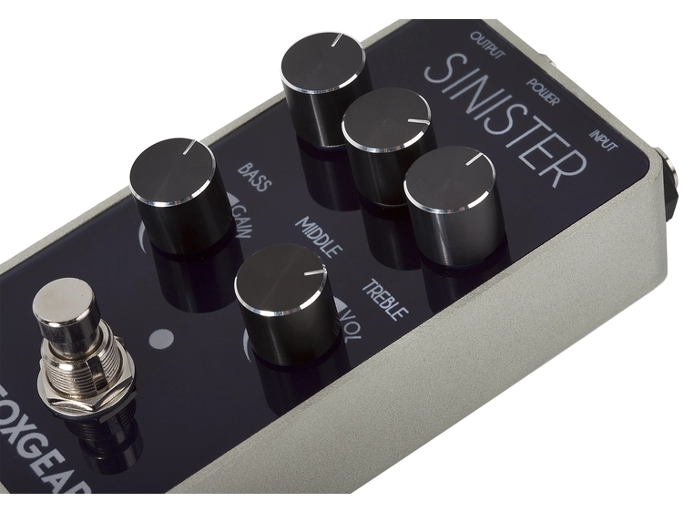 Foxgear Sinister Metal Distortion Pedal 