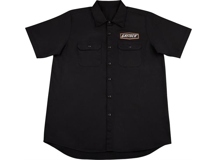Gretsch Biker Work Shirt Black S