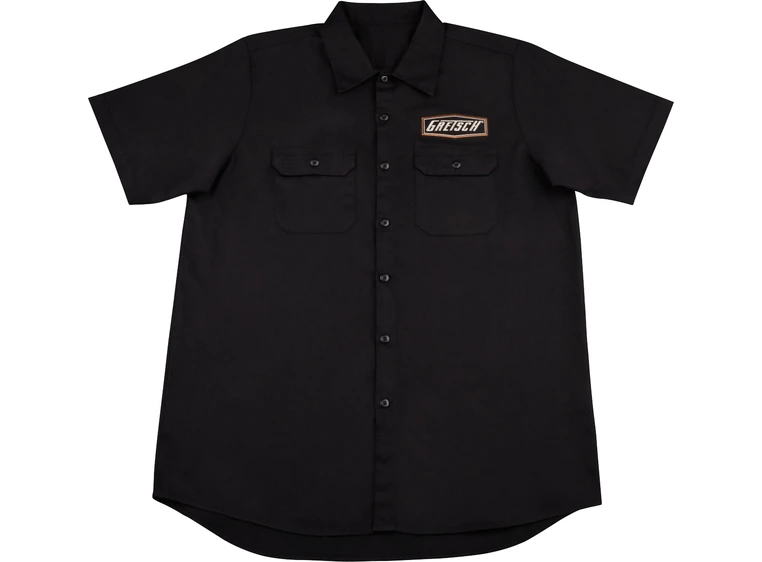 Gretsch Biker Work Shirt Black S 