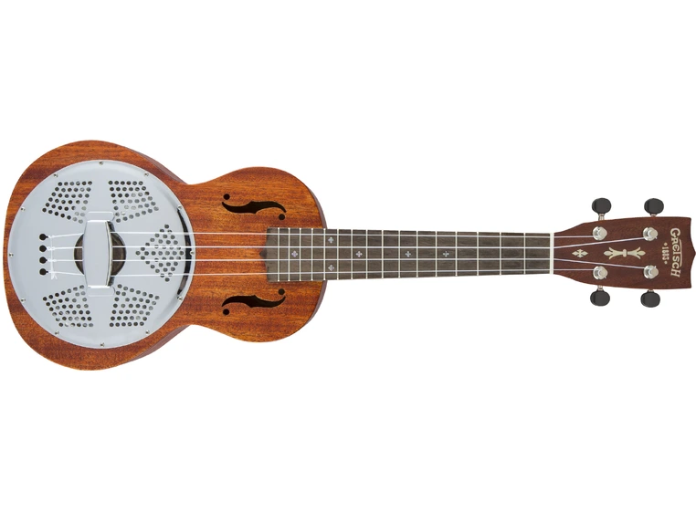 Gretsch G9112 Resonator-Ukulele m/Gig Bag, Honey Mahogany Stain 