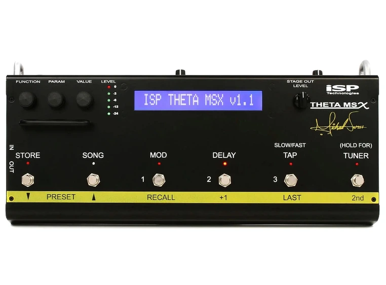 ISP Theta MSX Dsp Michael Sweet signature 