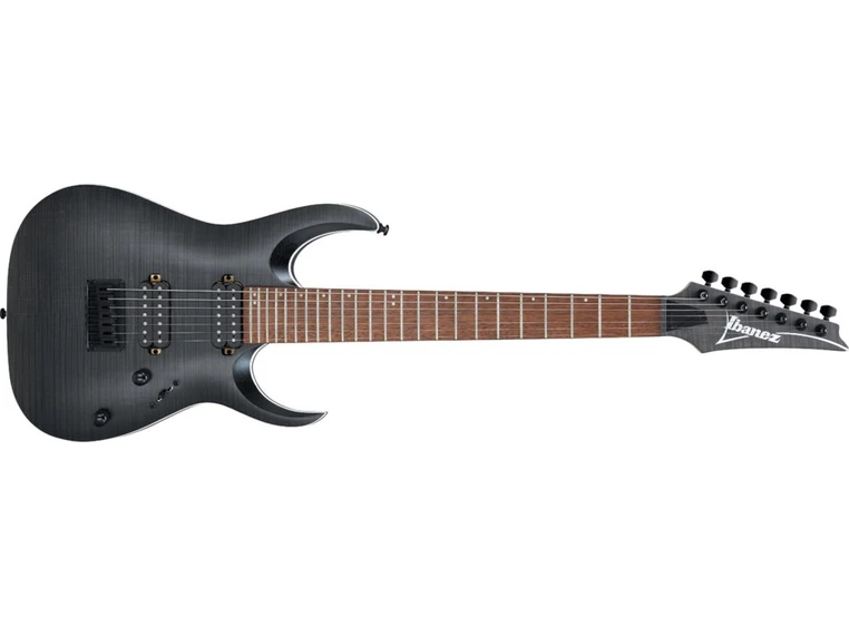 Ibanez RGA742FM-TGF El-gitar, RGA 7-str Transparent Grey Flat 