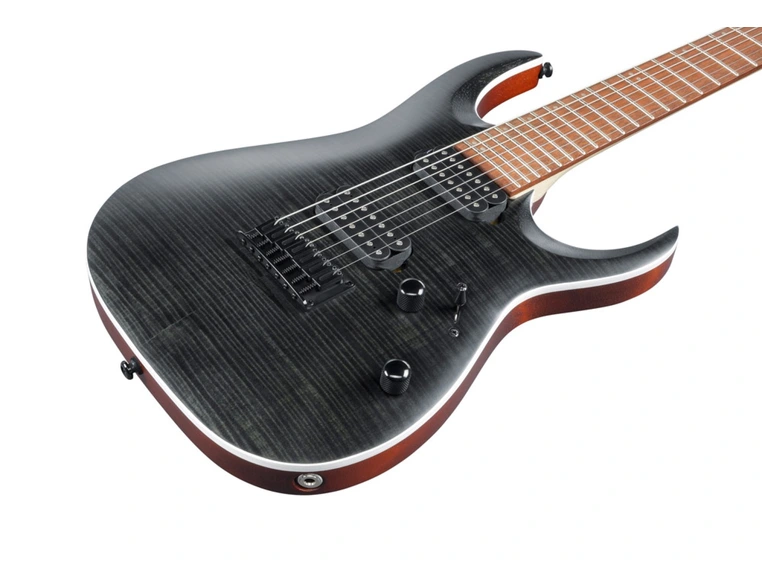 Ibanez RGA742FM-TGF El-gitar, RGA 7-str Transparent Grey Flat 