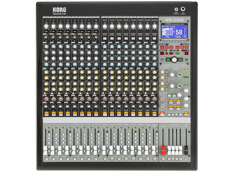 Korg MW-2408 Hybridmikser Analog/Digital 