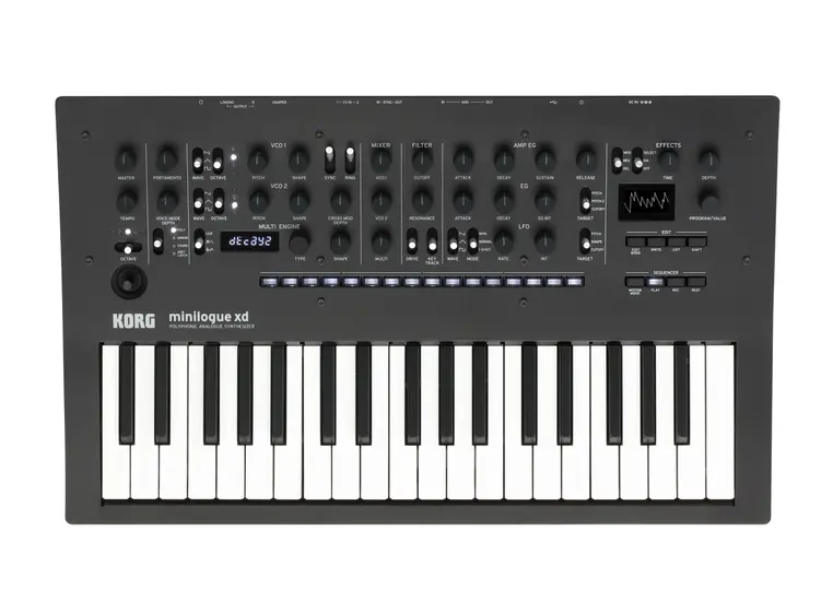 Korg Minilogue-xd analog synth 