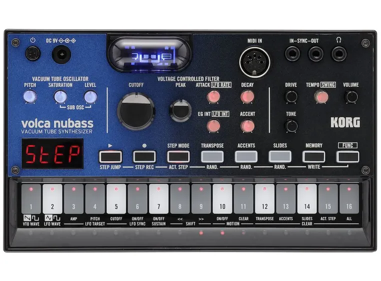 Korg Volca Nubass Vacuum Tube Synth 