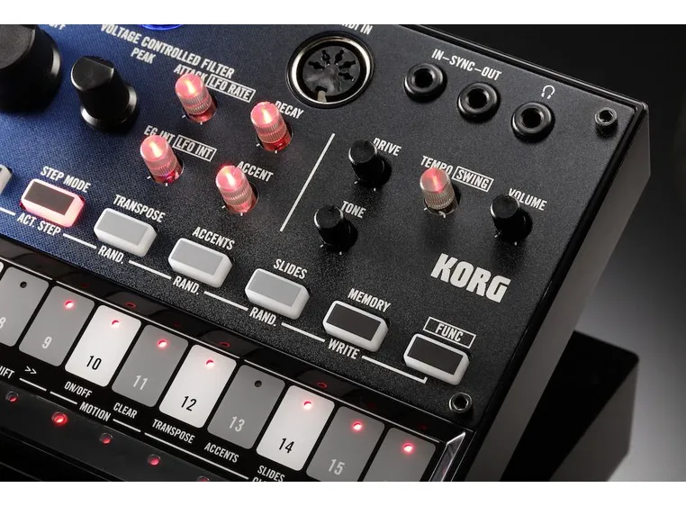 Korg Volca Nubass Vacuum Tube Synth 