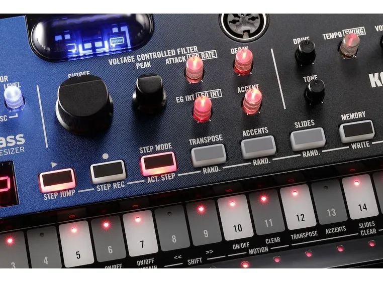 Korg Volca Nubass Vacuum Tube Synth 