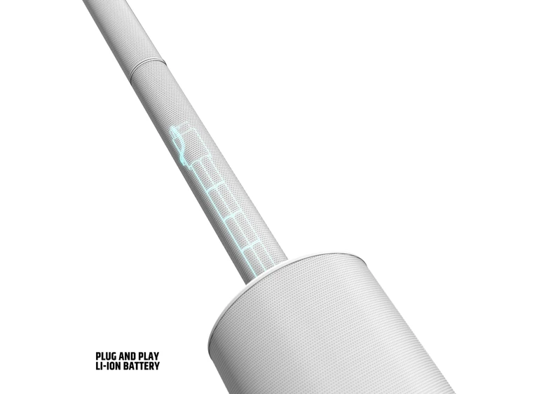 LD Systems MAUI 5 GO 100 W Battery-powered Column PA System White 