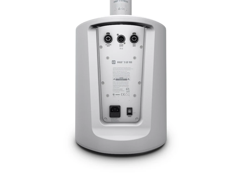 LD Systems MAUI 5 GO 100 W Battery-powered Column PA System White 