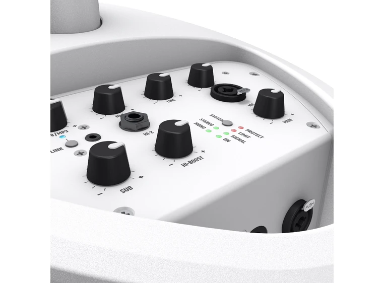 LD Systems MAUI 5 GO 100 White Søyle-PA med batteridrift 