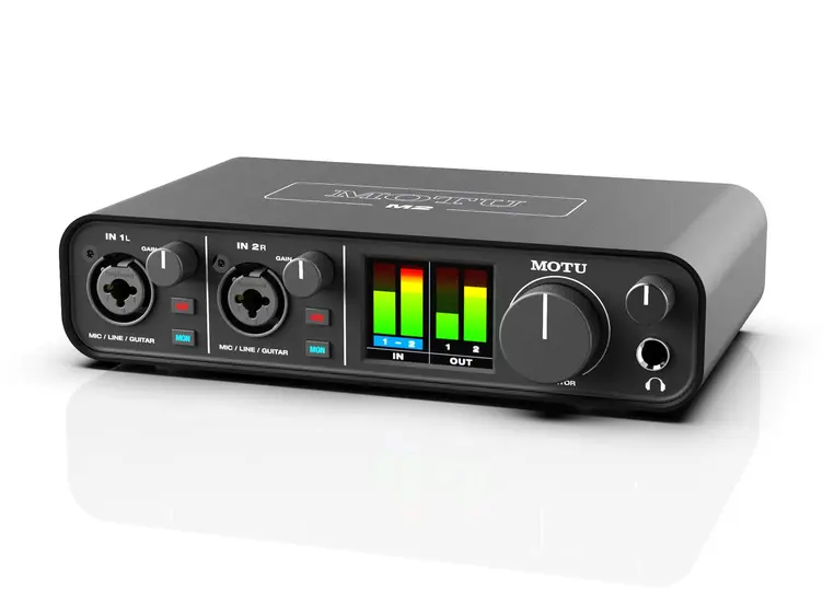 MOTU M2 2-inn / 2-ut USB-lydkort 