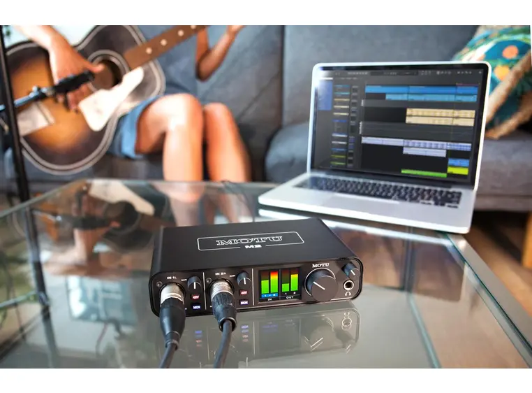 MOTU M2 2-inn / 2-ut USB-lydkort 