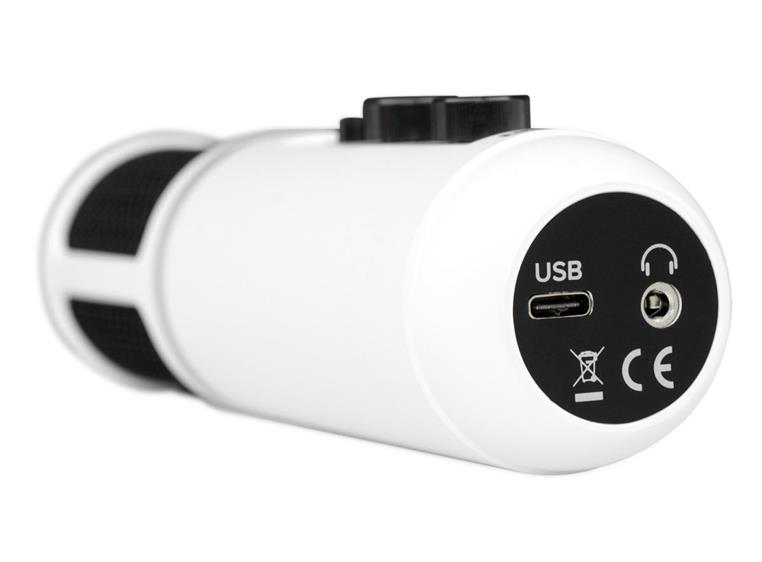 Mackie EM-USB-LTD-WHT USB Condenser Microphone