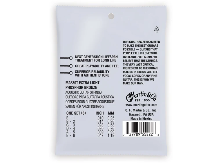 Martin Lifespan MA530T X-Light (010-047) 