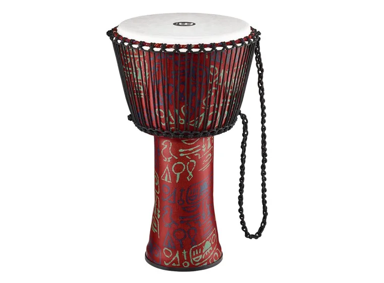 Meinl PADJ1-XL-F Travel Rope Djembe 14" Pharaohs Script 