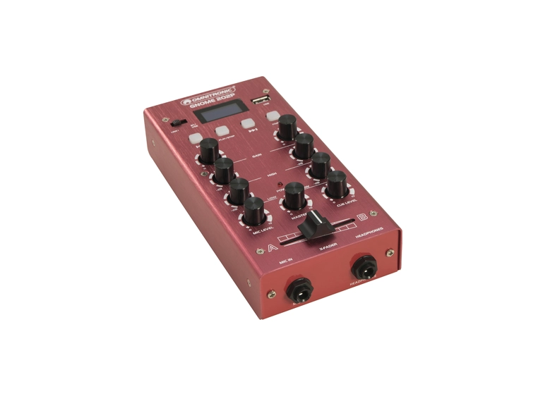 Omnitronic GNOME-202P Mini Mixer red 