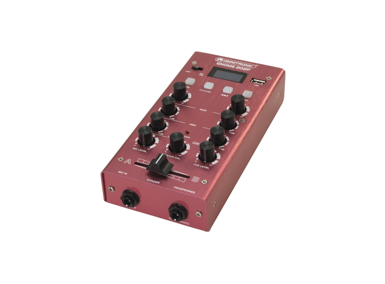 Omnitronic GNOME-202P Mini Mixer red 