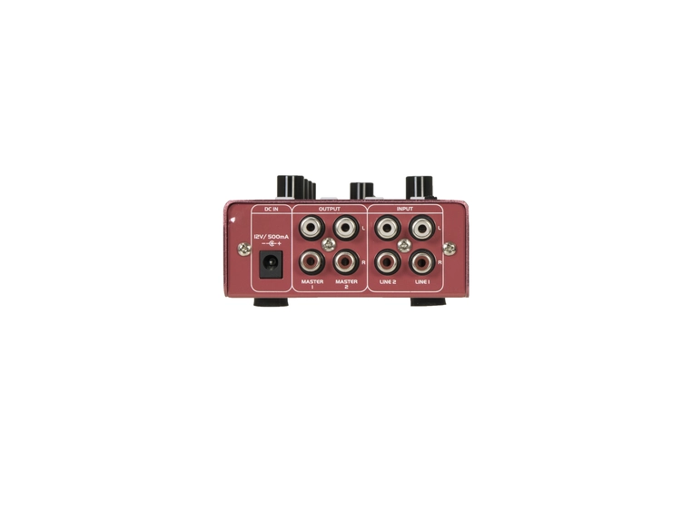 Omnitronic GNOME-202P Mini Mixer red 