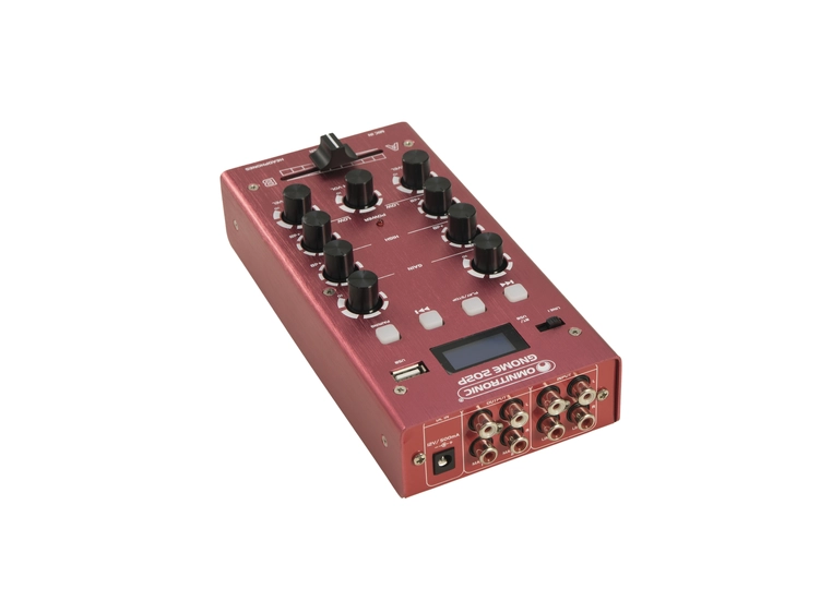 Omnitronic GNOME-202P Mini Mixer red 