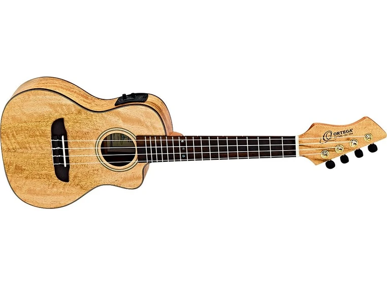 Ortega RUMG-CE Concert ukulele med mik, med Gigbag 