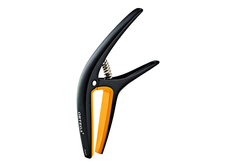 Ortega TWCAPO-SBK Twincapo flat & curved fretboards, Satin Black 